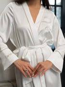 Kimono Deluxe Long White