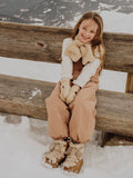 Teddy Scarf Beige