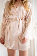 Kimono Lace Champagne