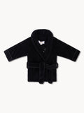 Robe Cotton Midnight Black Kids