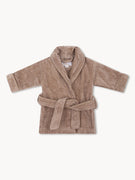 Peignoir Coton Taupe Enfant