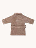 Peignoir Coton Taupe Enfant