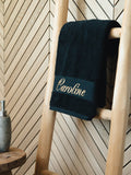 Bath Towel Small Midnight Black