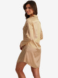 Pyjama Dress Deluxe Gold Brown