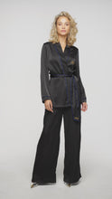 Pyjama Satin Suit Black