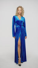 Kimono Velvet Cobalt Blue
