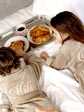 Robe Taupe Kids