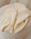 Knitted Blanket Cream