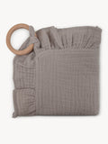 Hydrophilic Ruffle Pacifier Cloth Grey