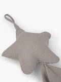 Pacifier Cloth Star Grey