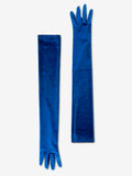 Velvet Gloves Colbalt Blue