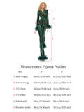 Pyjama Feather Emerald Green