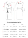 Robe Hooded Pink