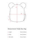 Backpack Teddy Bear Cream