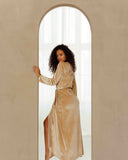 Kimono Velvet Champagne