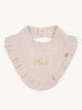 Bib Ruffle Beige