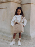 Mini-Teddy-Tasche Beige