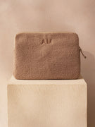 Teddy Laptop Pouch Beige