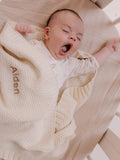 Knitted Blanket Cream