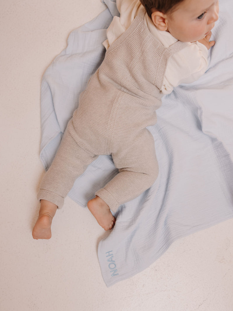 Mullwindel klein Babyblau