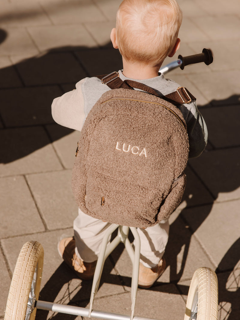 Backpack Teddy Taupe
