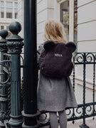 Backpack Teddy Bear Grey