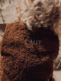 Teddy Cardigan Brown