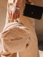 Backpack Teddy Bear Beige