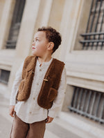 Teddy Cardigan Brown