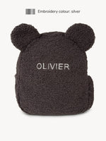 Backpack Teddy Bear Grey