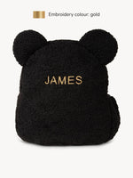 Backpack Teddy Bear Midnight Black