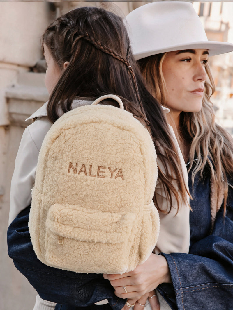 Backpack Teddy Cream