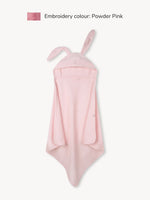 Bath Cape Rabbit Light Pink