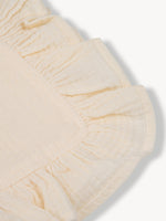 Hydrofieledoek Ruffle Cream