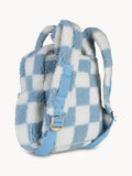 Rucksack Blockmuster Blau