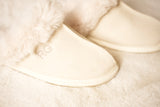 Slipper Suede Cream