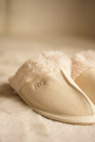 Slipper Suede Cream