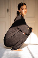 Pyjama Modal Black Long