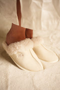 Slipper Suede Cream