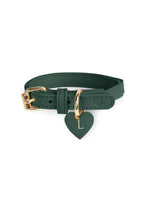 Cat Collar Leather Green