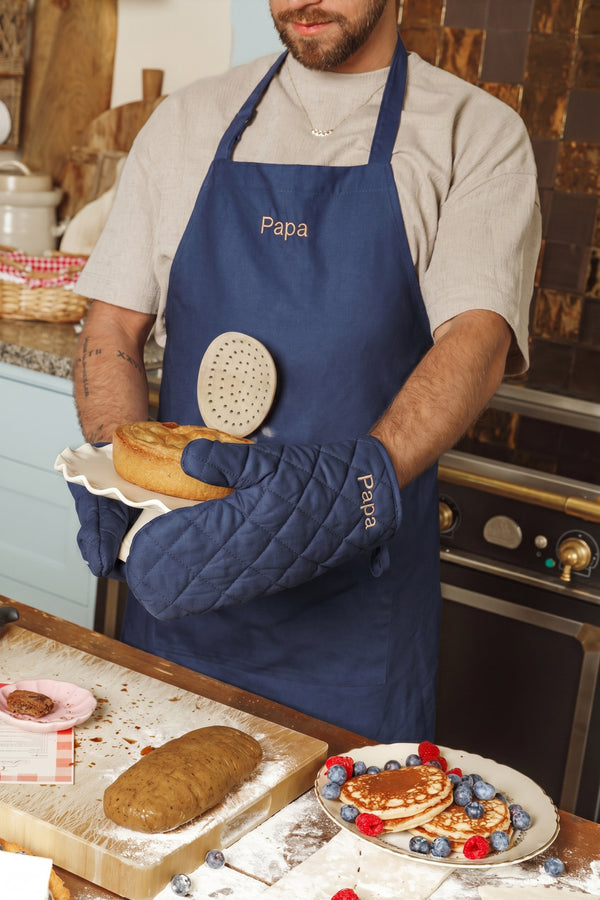 Oven Mitten Navy Kids