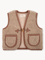 Teddy Cardigan Beige