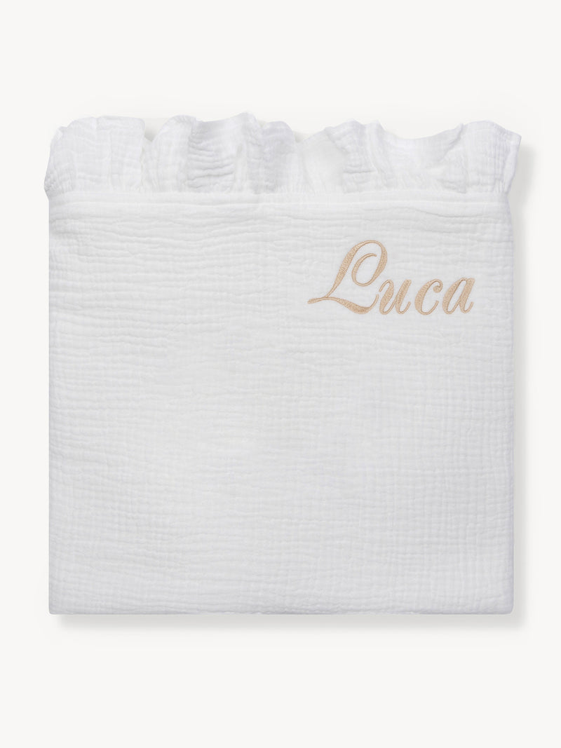 Hydrophilic Cloth Ruffle White
