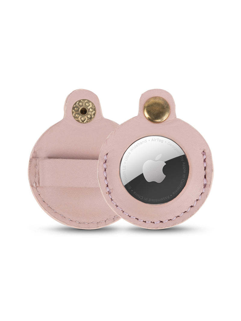 AirTag Case Leather Pink