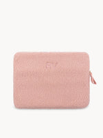 Teddy Laptop Pouch Powder Pink