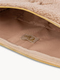 Teddy Laptop Pouch Beige