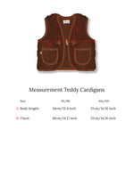 Teddy Cardigan Brown