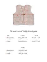 Teddy Cardigan Creme