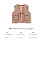 Teddy Cardigan Beige