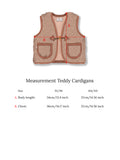 Teddy Gilet Beige